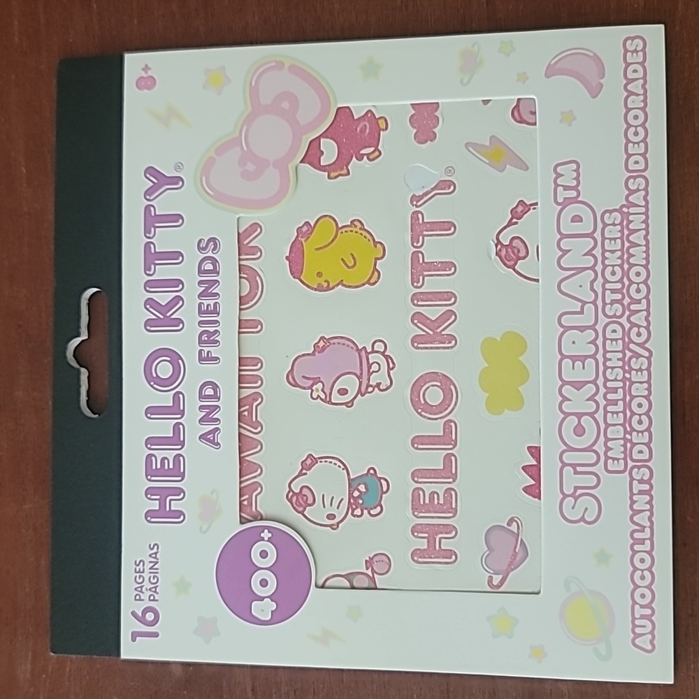 Stickerland Hello Kitty and Friends 400+ Sixteen Page Sticker Book